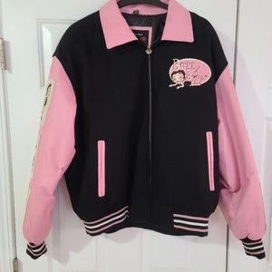 Betty Boop Leather Bomber (authentic apparel)